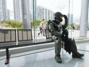 Cosplay bus ride - plan ahead